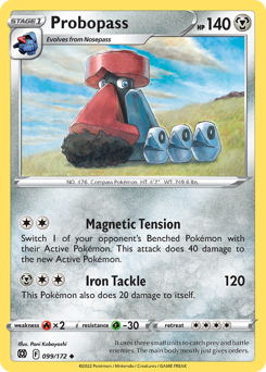 Probopass, Brilliant Stars #99, Pokémon TCG card