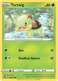 Turtwig, Brilliant Stars #6, Pokémon TCG card