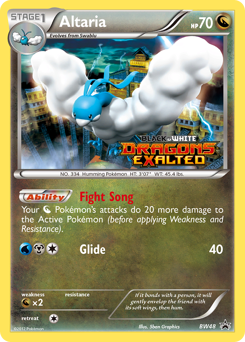 Altaria, BW Black Star Promos #BW48, Pokémon TCG card