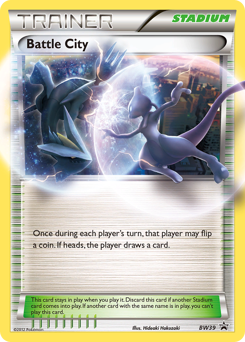 Battle City, BW Black Star Promos #BW39, Pokémon TCG card