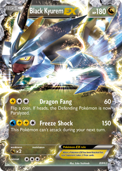 Black Kyurem-EX, BW Black Star Promos #BW62, Pokémon TCG card