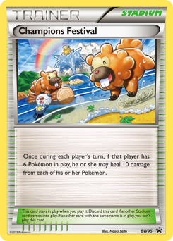 Champions Festival, BW Black Star Promos #BW95, Pokémon TCG card