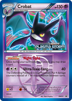 Crobat, BW Black Star Promos #BW51, Pokémon TCG card
