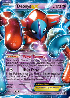 Deoxys-EX, BW Black Star Promos #BW82, Pokémon TCG card