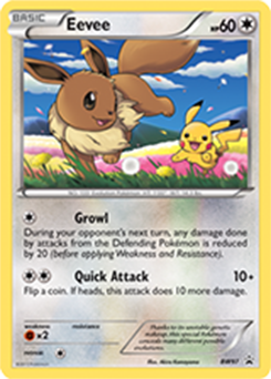 Eevee, BW Black Star Promos #BW97, Pokémon TCG card