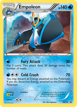 Empoleon, BW Black Star Promos #BW56, Pokémon TCG card