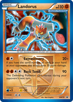 Landorus, BW Black Star Promos #BW79, Pokémon TCG card