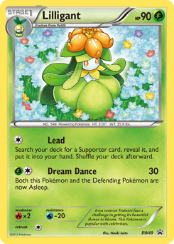 Lilligant, BW Black Star Promos #BW49, Pokémon TCG card