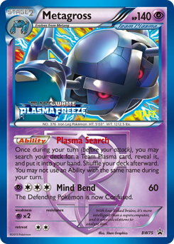 Metagross, BW Black Star Promos #BW75, Pokémon TCG card