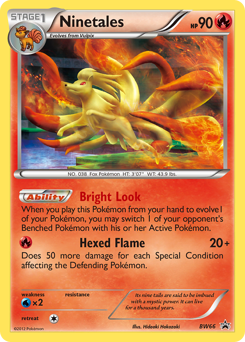 Ninetales, BW Black Star Promos #BW66, Pokémon TCG card
