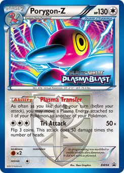 Porygon-Z, BW Black Star Promos #BW84, Pokémon TCG card