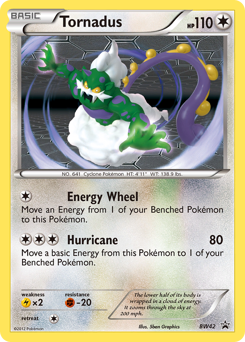 Tornadus, BW Black Star Promos #BW42, Pokémon TCG card