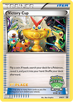 Victory Cup, BW Black Star Promos #BW31, Pokémon TCG card