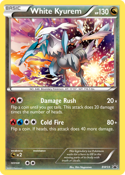 White Kyurem, BW Black Star Promos #BW59, Pokémon TCG card
