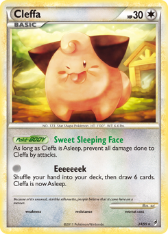 Cleffa, Call of Legends #24, Pokémon TCG card