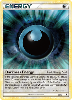 Darkness Energy, Call of Legends #86, Pokémon TCG card