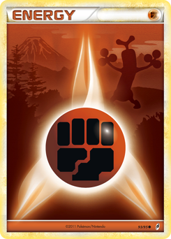 Fighting Energy, Call of Legends #93, Pokémon TCG card