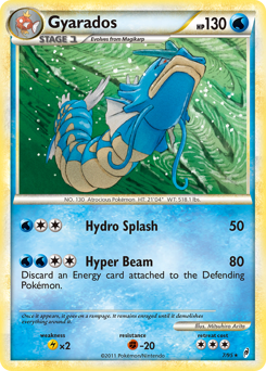Gyarados, Call of Legends #7, Pokémon TCG card