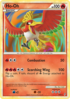 Ho-Oh, Call of Legends #9, Pokémon TCG card