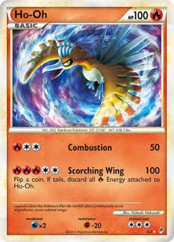 Ho-Oh, Call of Legends #SL5, Pokémon TCG card