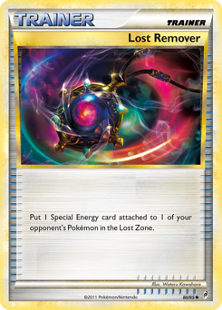 Lost Remover, Call of Legends #80, Pokémon TCG card