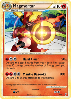 Magmortar, Call of Legends #16, Pokémon TCG card