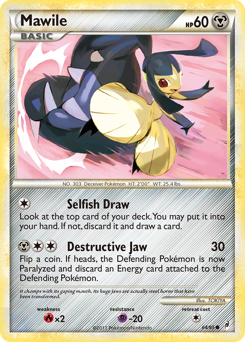Mawile, Call of Legends #64, Pokémon TCG card