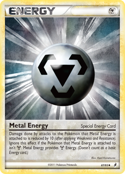 Metal Energy, Call of Legends #87, Pokémon TCG card