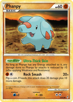 Phanpy, Call of Legends #66, Pokémon TCG card