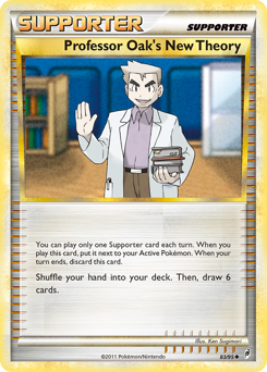 Professor Oak's New Theory, Call of Legends #83, Pokémon TCG card