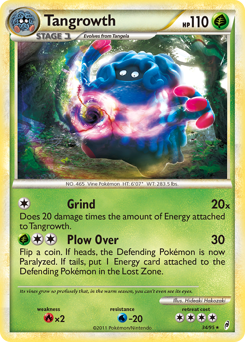Tangrowth, Call of Legends #34, Pokémon TCG card