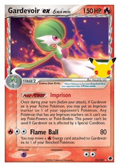 Gardevoir ex δ, Celebrations: Classic Collection #93, Pokémon TCG card