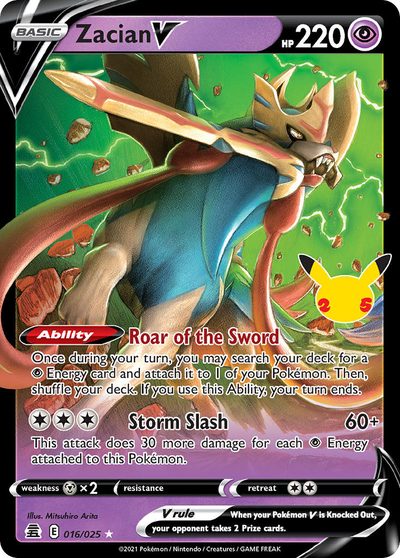 Mew, Celebrations #25, Pokémon TCG card