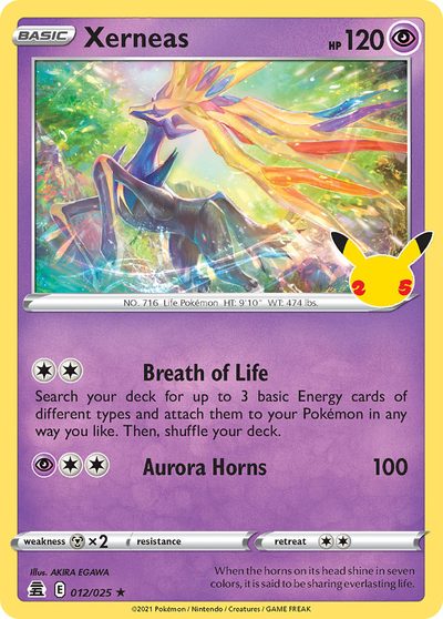 Mew, Celebrations #25, Pokémon TCG card