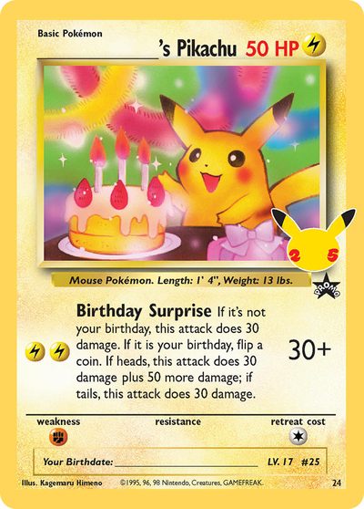 Mew, Celebrations #25, Pokémon TCG card