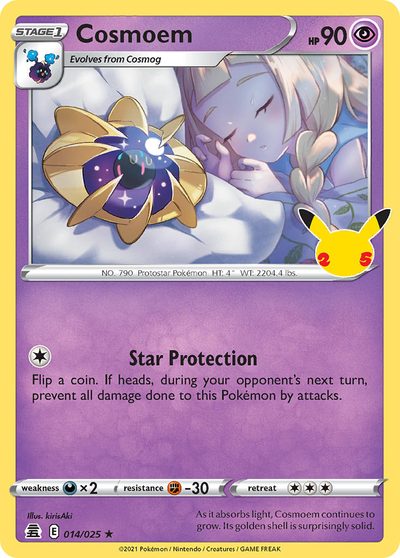 Mew, Celebrations #25, Pokémon TCG card
