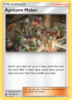 Apricorn Maker, Celestial Storm #124, Pokémon TCG card