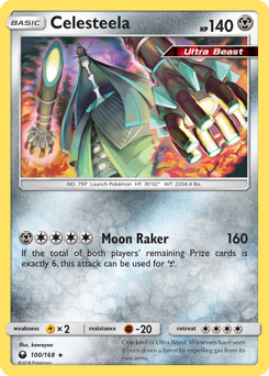 Celesteela, Celestial Storm #100, Pokémon TCG card