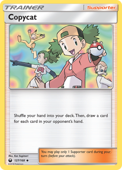 Copycat, Celestial Storm #127, Pokémon TCG card