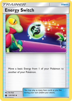 Energy Switch, Celestial Storm #129, Pokémon TCG card