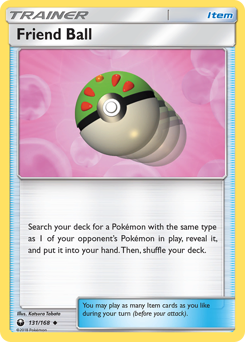 Friend Ball, Celestial Storm #131, Pokémon TCG card