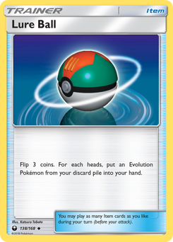 Lure Ball, Celestial Storm #138, Pokémon TCG card