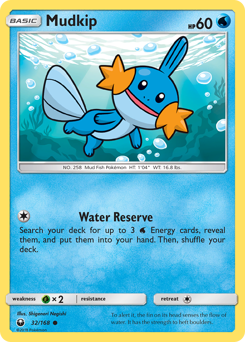 Mudkip, Celestial Storm #32, Pokémon TCG card