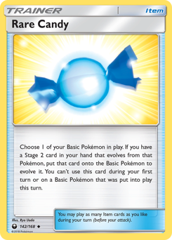 Rare Candy, Celestial Storm #142, Pokémon TCG card