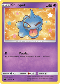 Shuppet, Celestial Storm #64, Pokémon TCG card