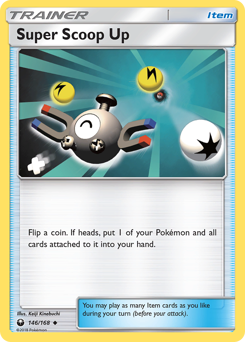 Super Scoop Up, Celestial Storm #146, Pokémon TCG card