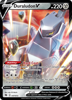 Duraludon V, Champion's Path #47, Pokémon TCG card