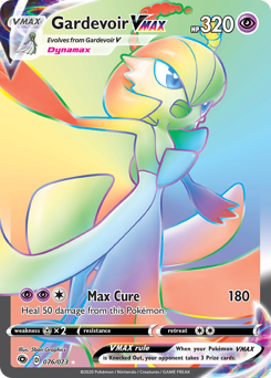 Gardevoir VMAX, Champion's Path #76, Pokémon TCG card