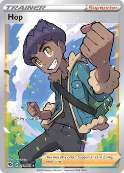 Hop, Champion's Path #73, Pokémon TCG card