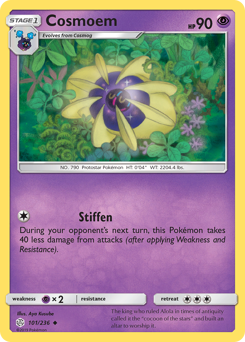 Cosmoem, Cosmic Eclipse #101, Pokémon TCG card